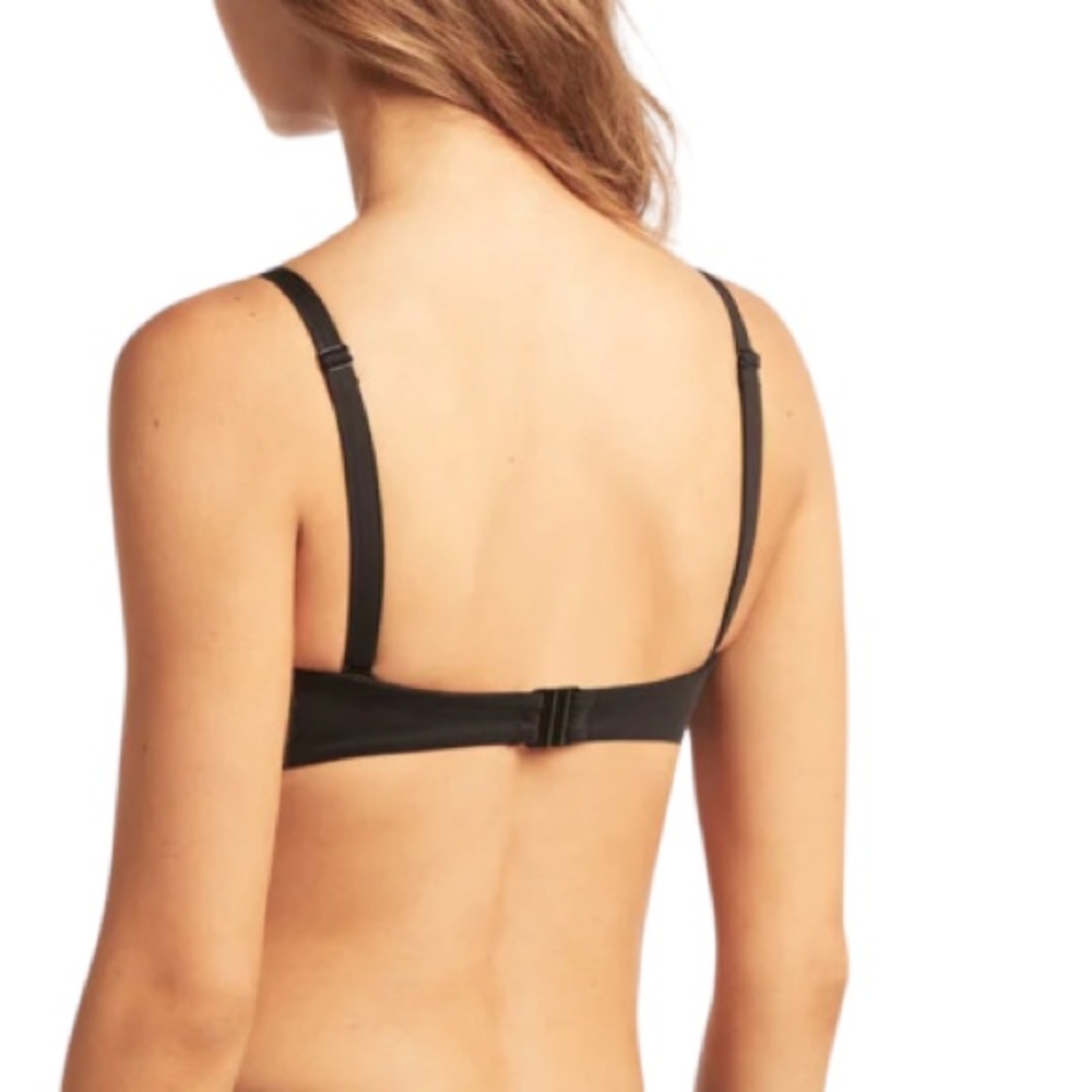 Sea Level Eco Essentials Twist Front Bandeau - Picture 3 of 10